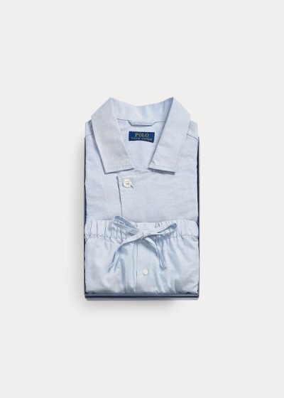 Polo Ralph Lauren Heritage Oxford Pyjamas Herre Danmark (XRIDQ7265)